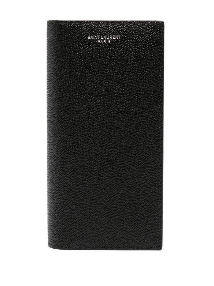 Saint Laurent Wallets Black Lea