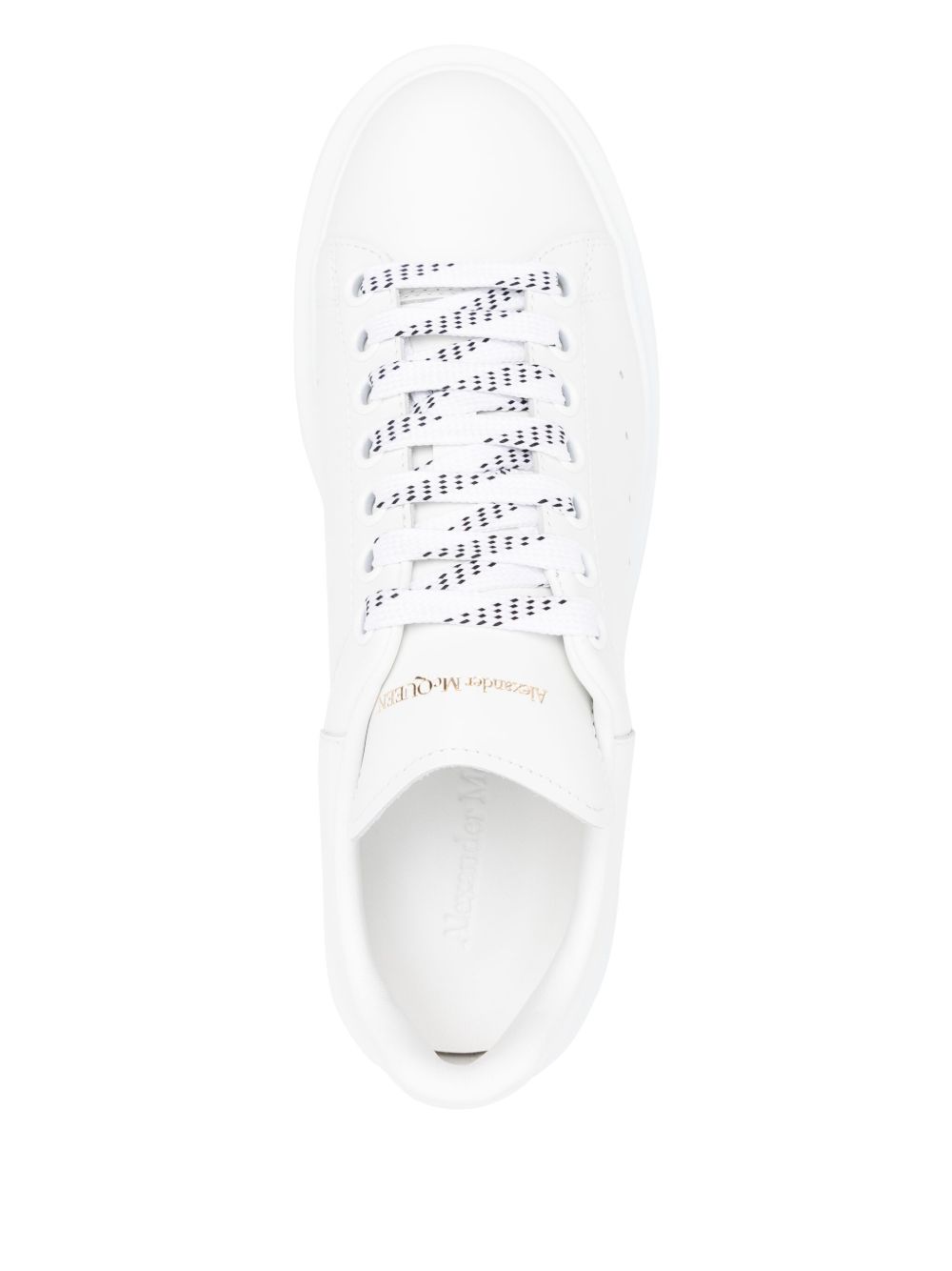 Alexander McQueen Flat shoes White Lea And Rubber Sole
