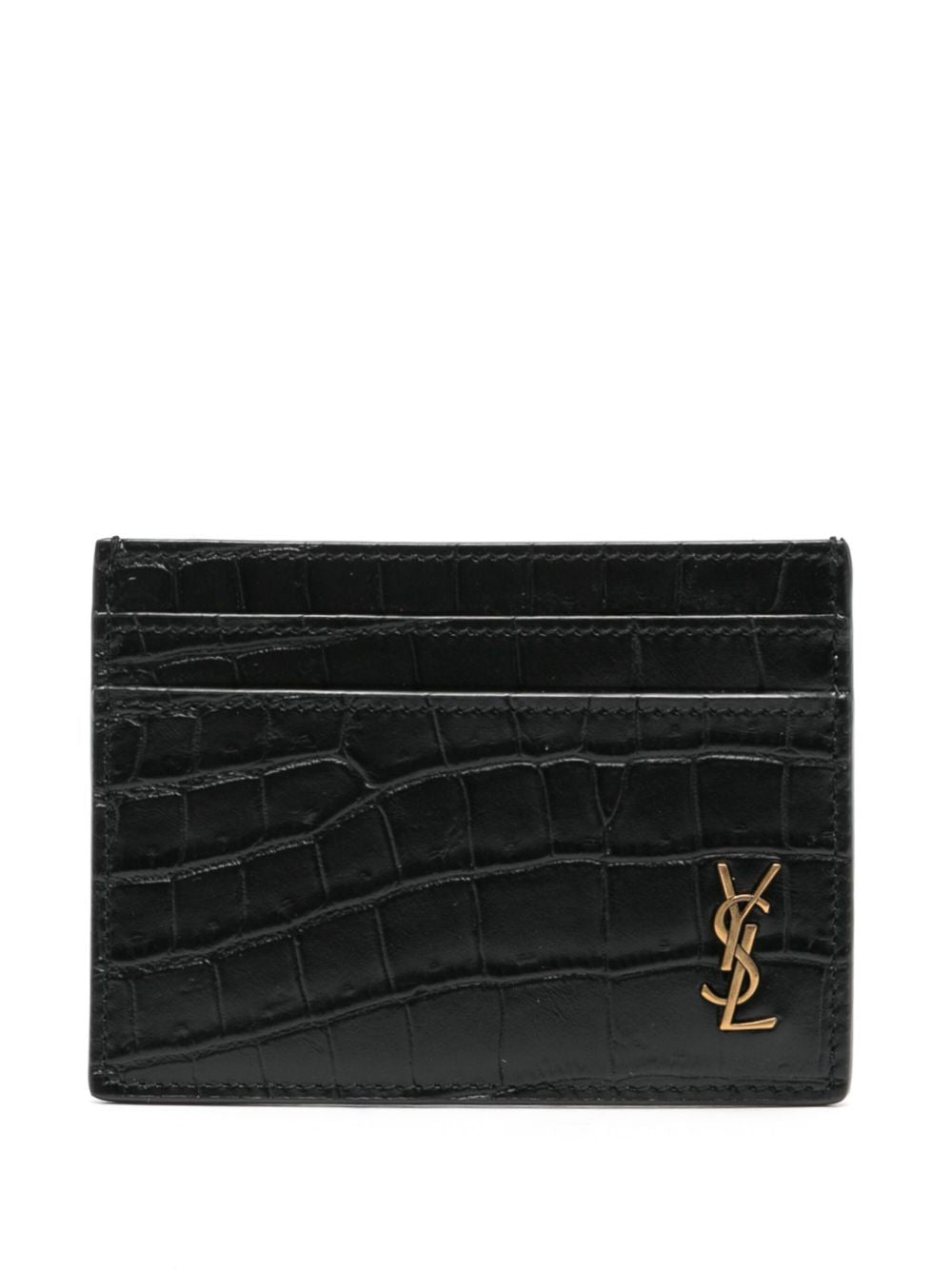 Saint Laurent Wallets Black Lea