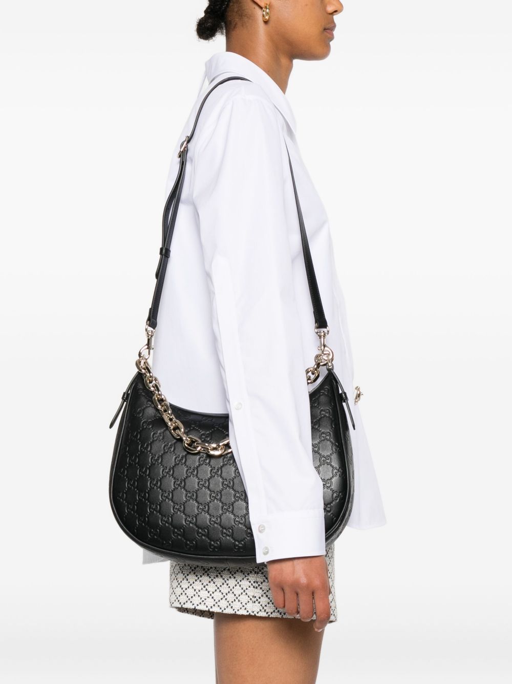 Gucci Bags Black Lea
