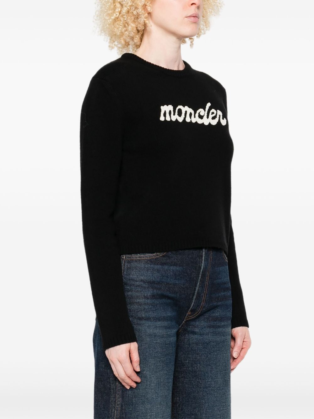 Moncler Sweaters Black