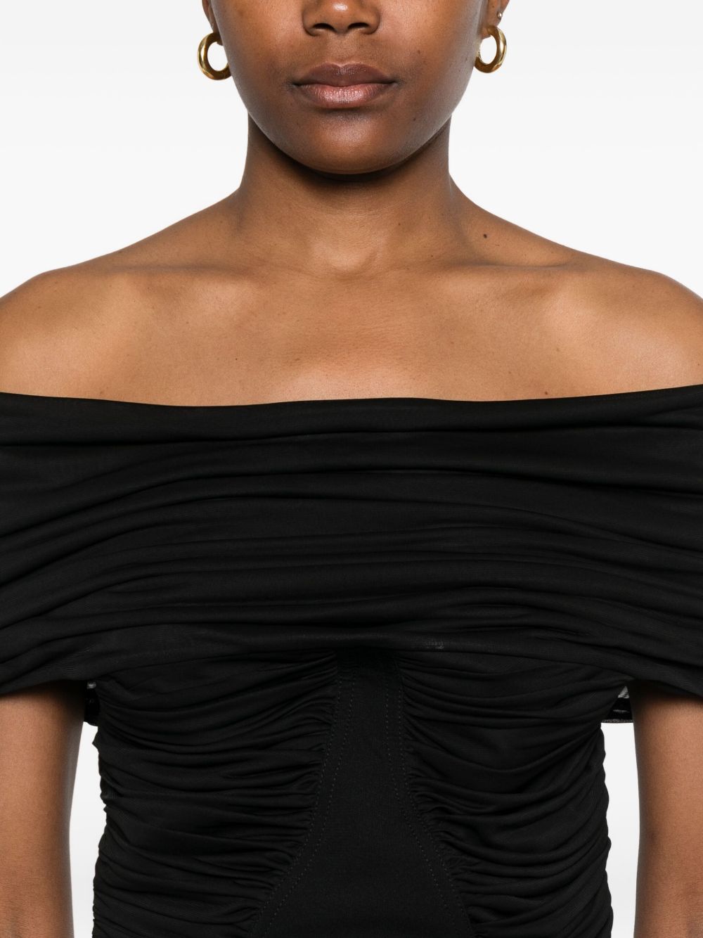 MAX MARA PURE Dresses Black 68 Viscosa 28 Poliamide 4 Ea