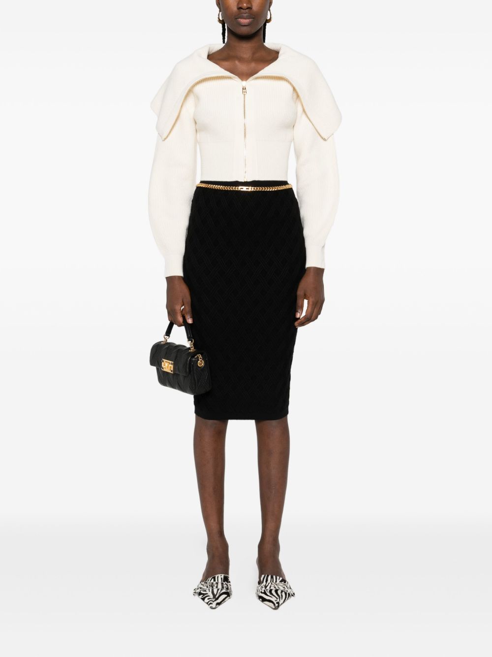 Elisabetta Franchi Skirts Black