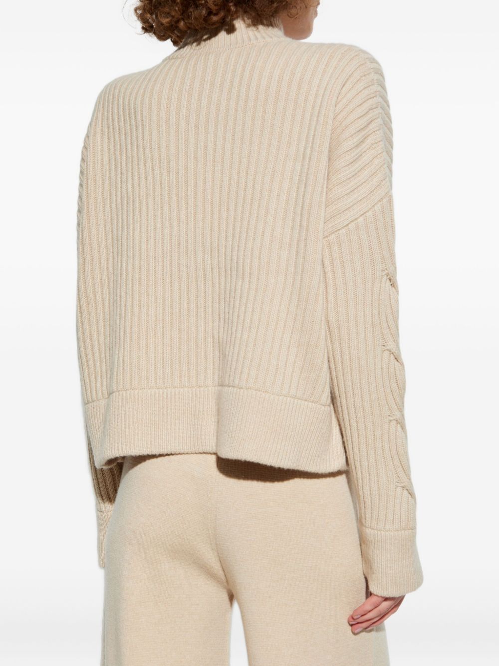 Max Mara Sweaters Beige Wo Ca