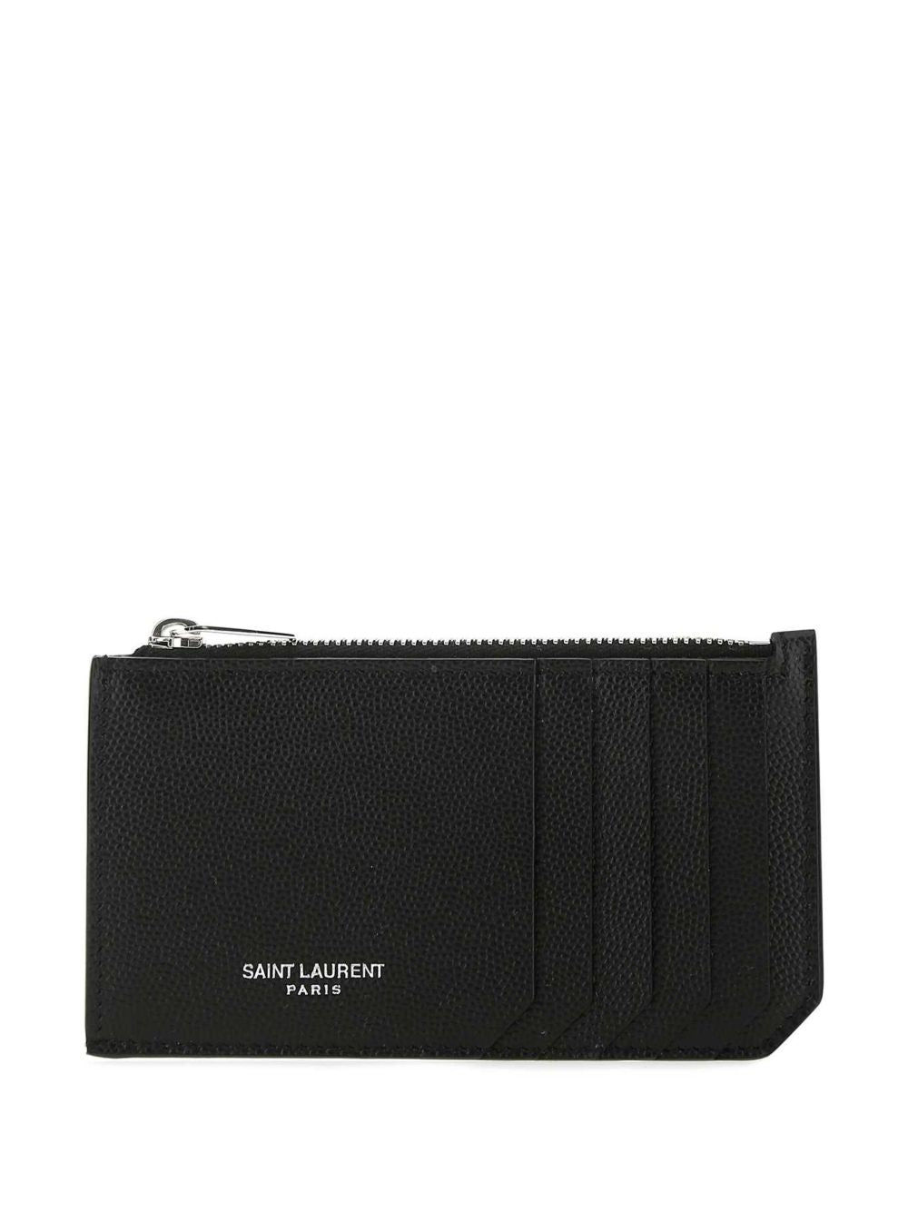 Saint Laurent Wallets Black Lea