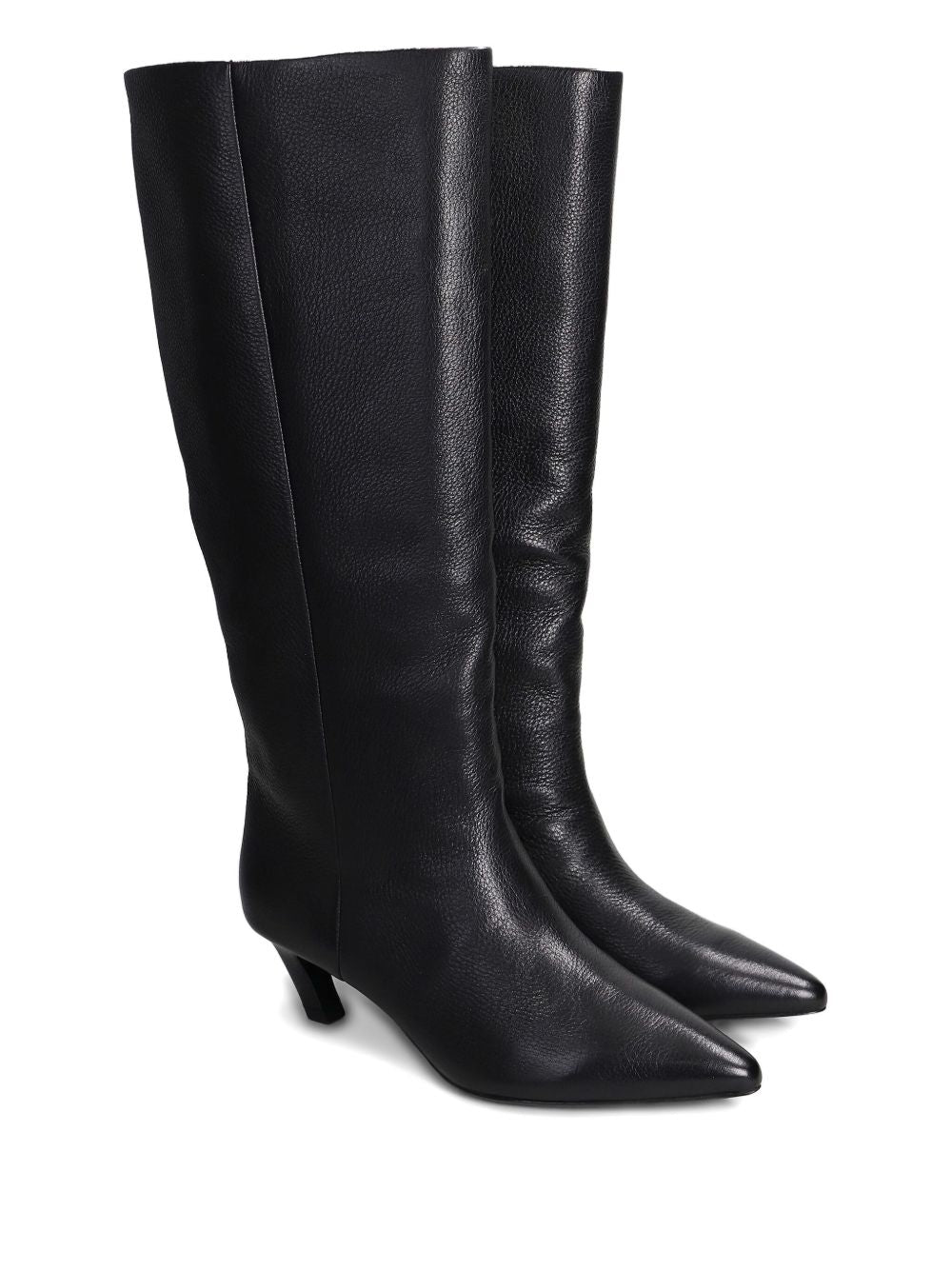 Ash Flat Shoes Black Leather