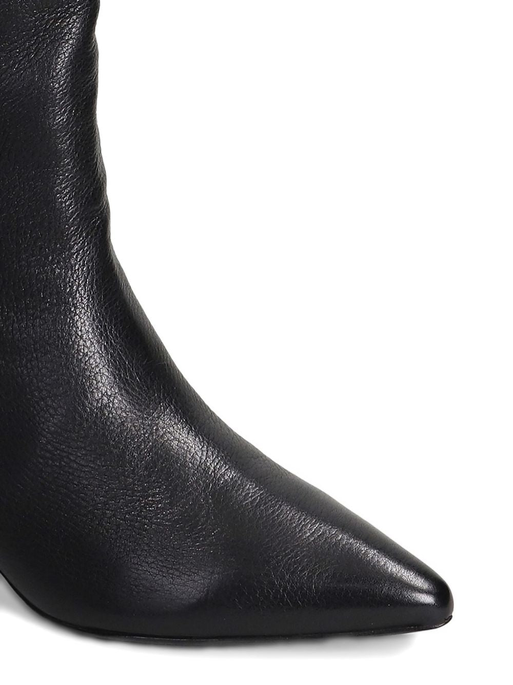 Ash Flat Shoes Black Leather