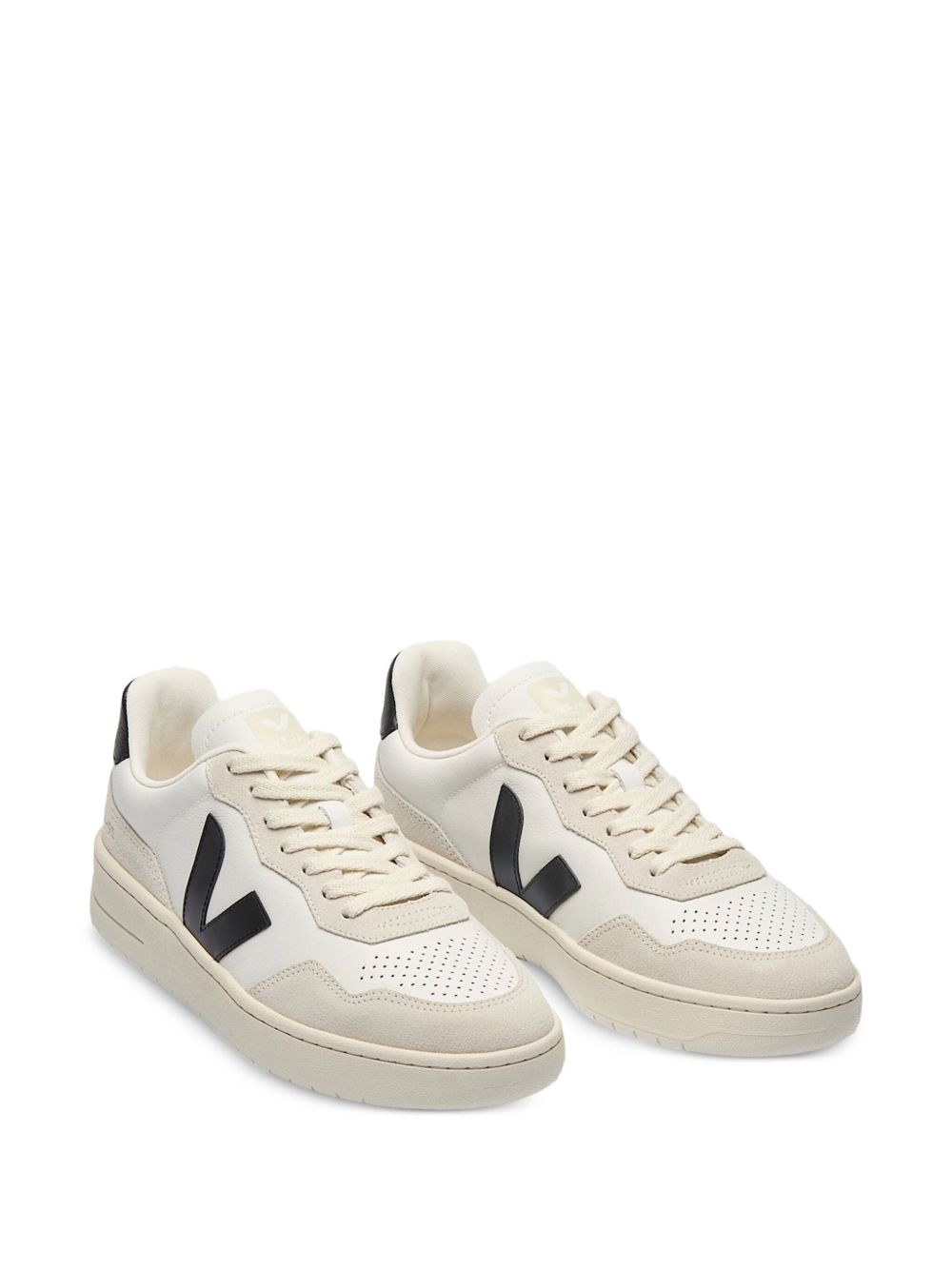 Veja Flat shoes White Leather / Suede