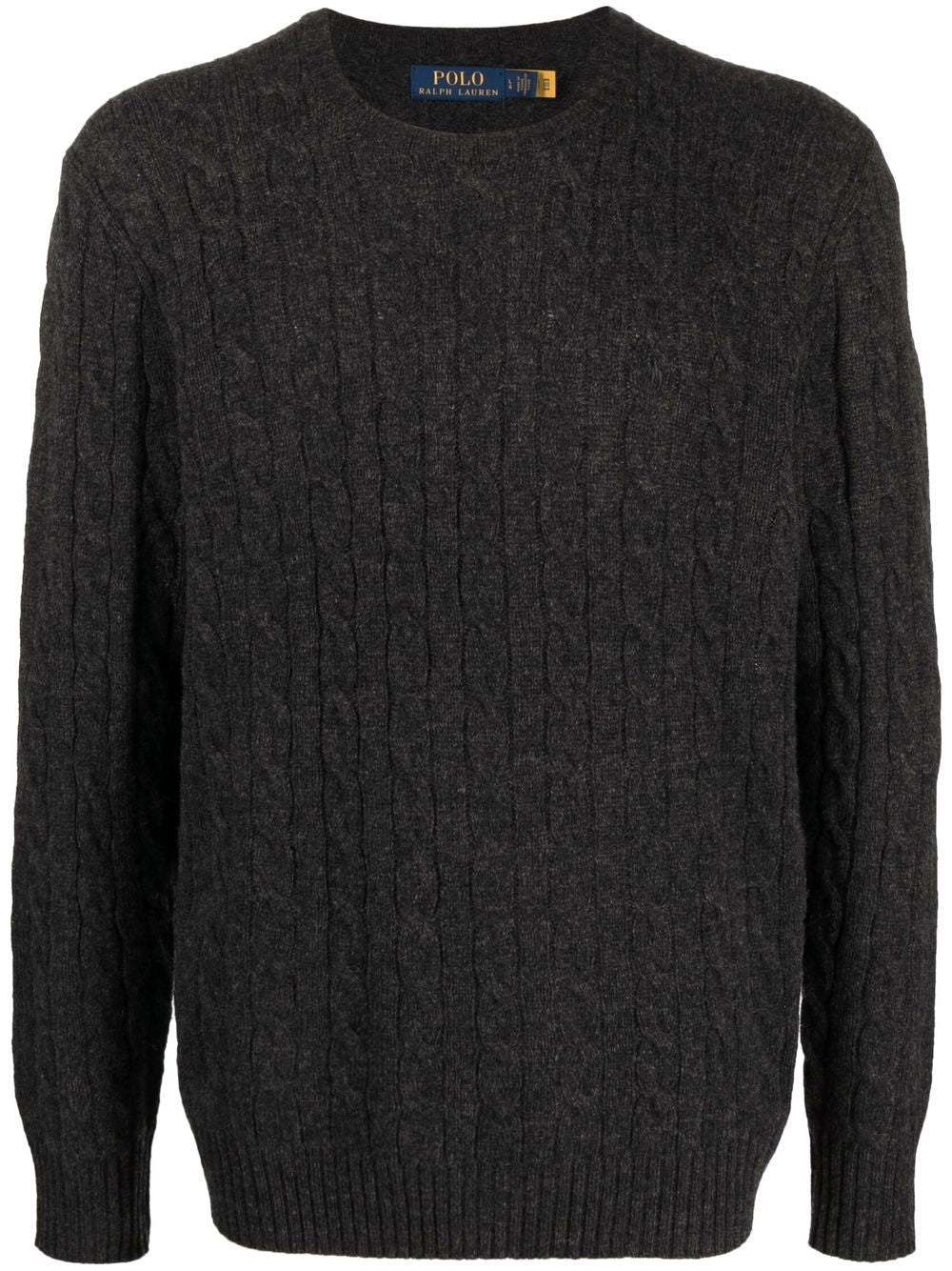 Ralph Lauren Sweaters Dark Charcoal Grey 90lana 10 Cachemire