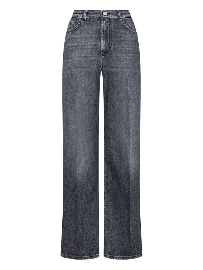 Seventy Trousers Nero/panna