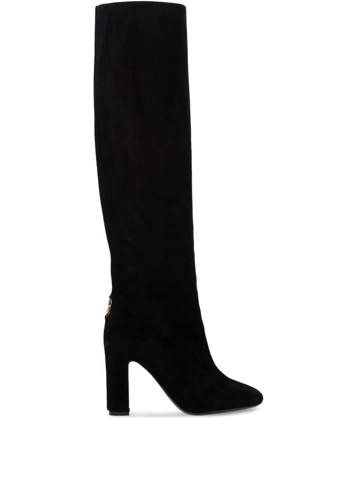 Dolce & Gabbana Flat shoes Black Suede