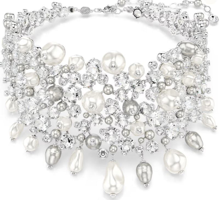 Swaroski Accessories Silver / White Grey