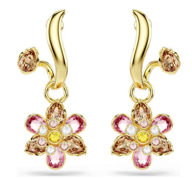 Swaroski Bijoux Gold, Pink, Champagne