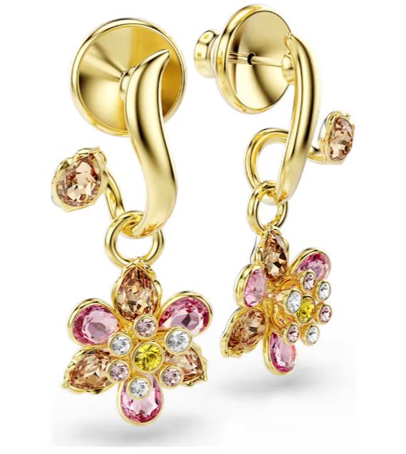 Swaroski Bijoux Gold, Pink, Champagne