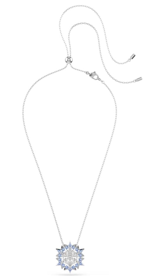 Swaroski Bijoux Silver And Light Blue