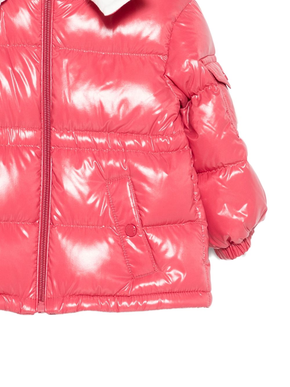 Moncler Jackets Pink Out Ny Inside Down Feather