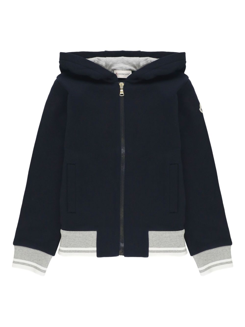 Moncler Sweaters Navy Blue