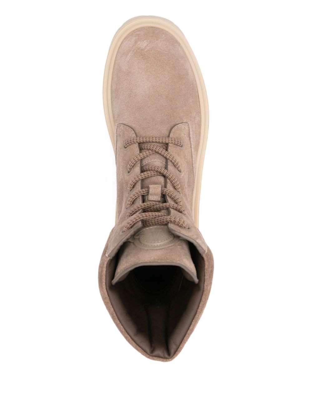 Moncler Flat Shoes Taupe Fab Oth Mat