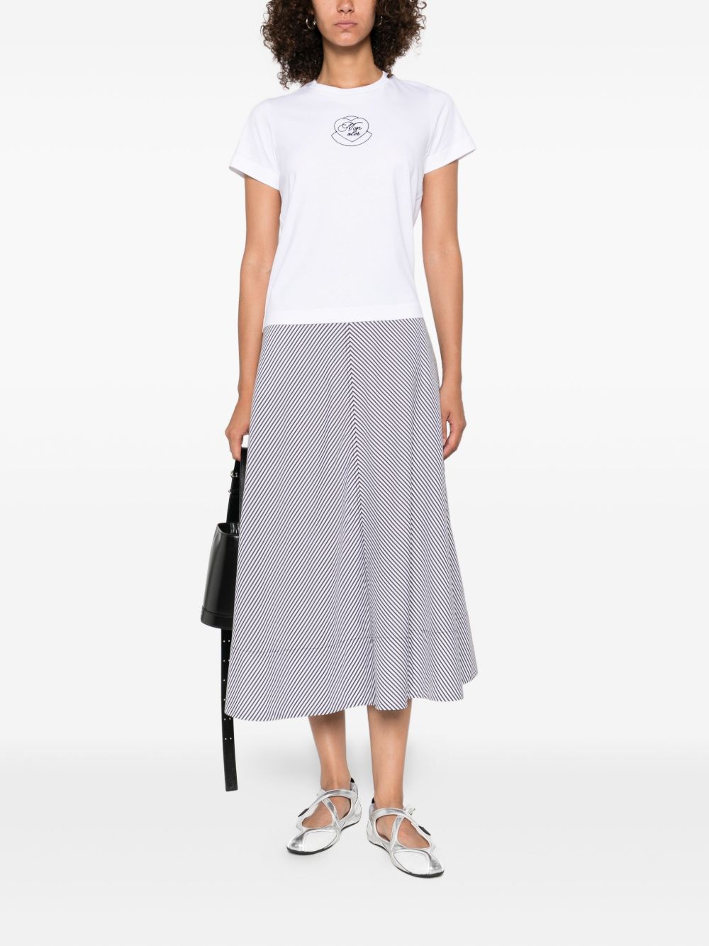 Moncler T-Shirts And Polos White