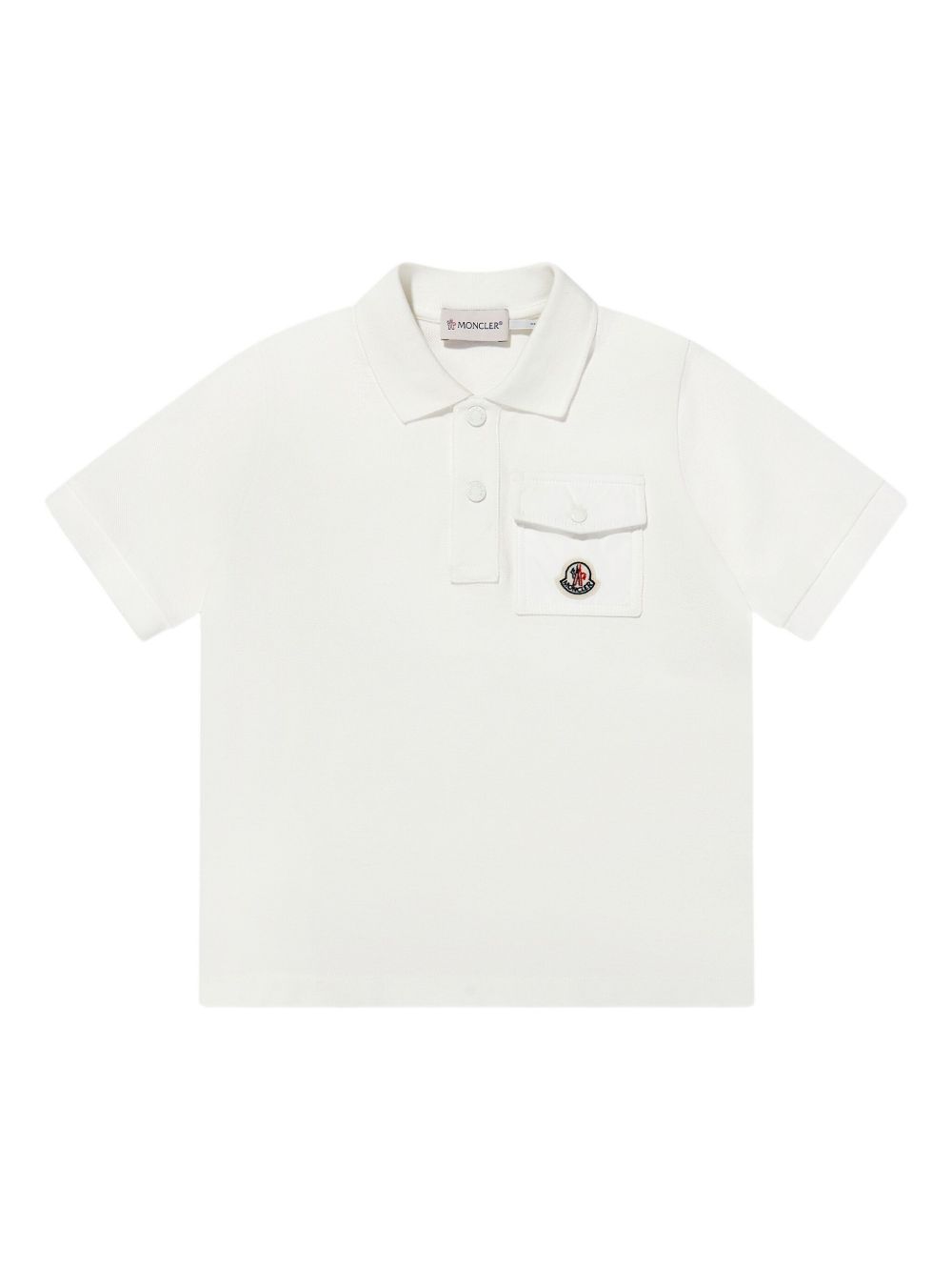 Moncler T-shirts and Polos White