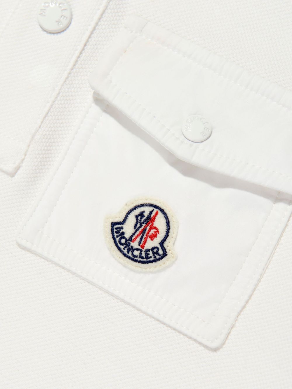 Moncler T-shirts and Polos White