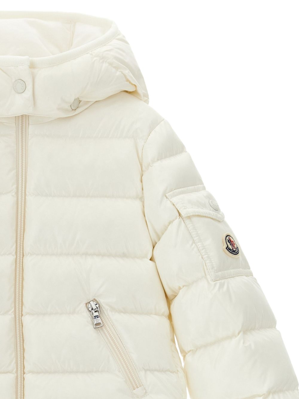 Moncler Jackets Ivory Polyamide