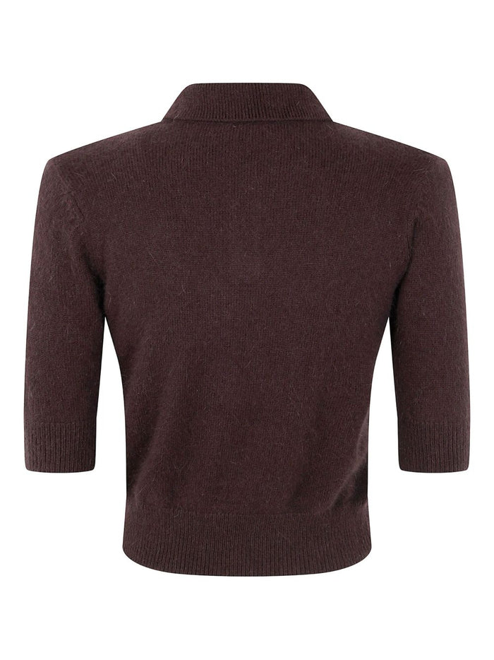 Twin-set Sweaters Black Chocolate Pa Angora