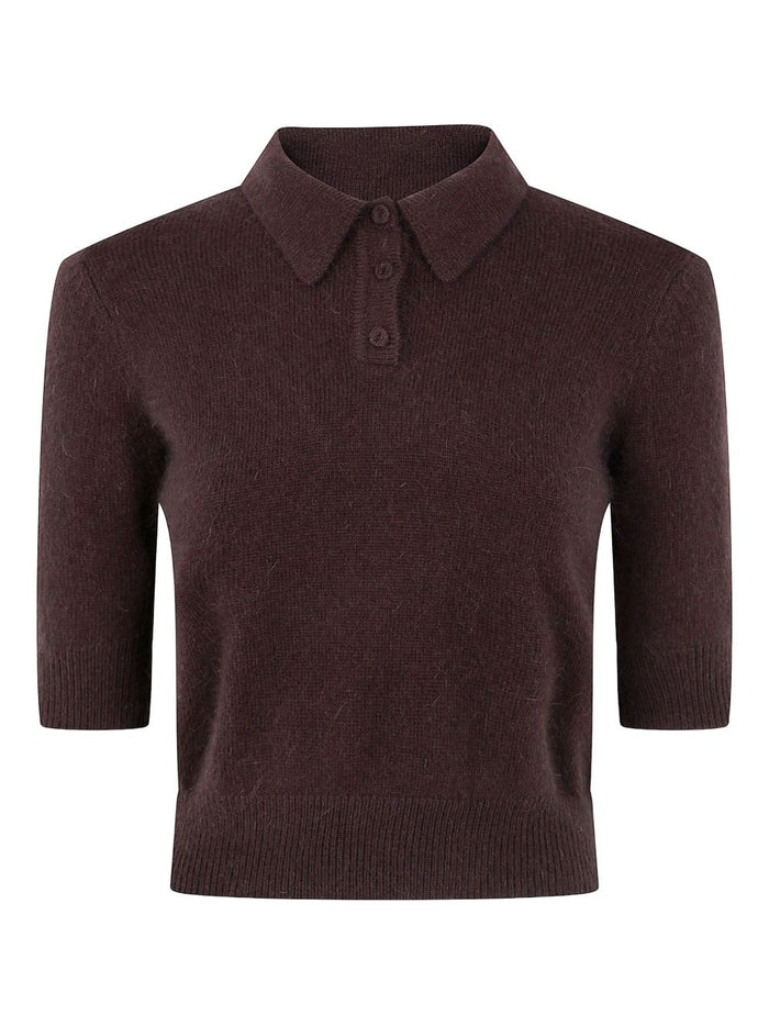 Twin-set Sweaters Black Chocolate Pa Angora