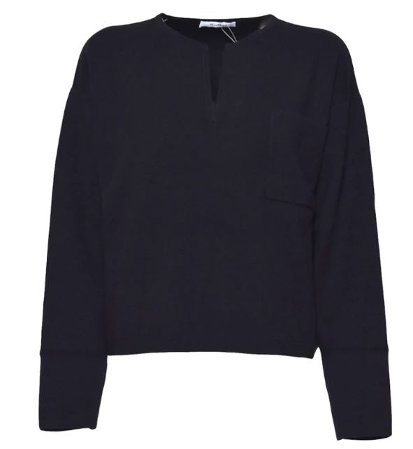 Max Mara Sweaters Navy Blue