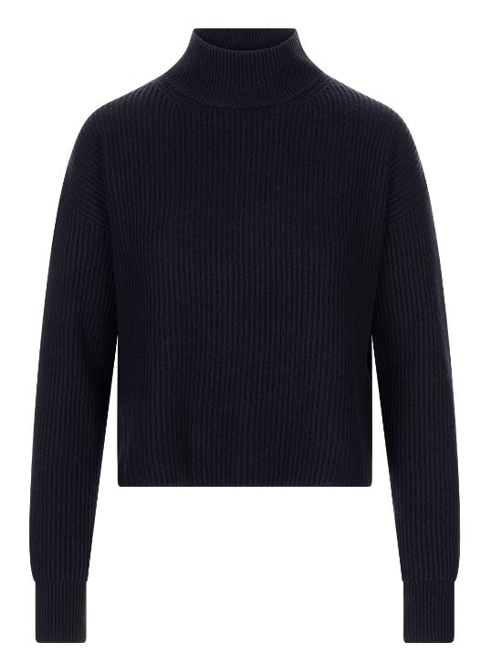 Max Mara Studio Sweaters Navy Blue Wo Ws
