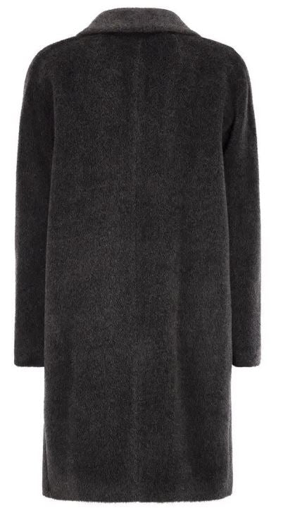 S Max Mara Coats Dark Grey Wool