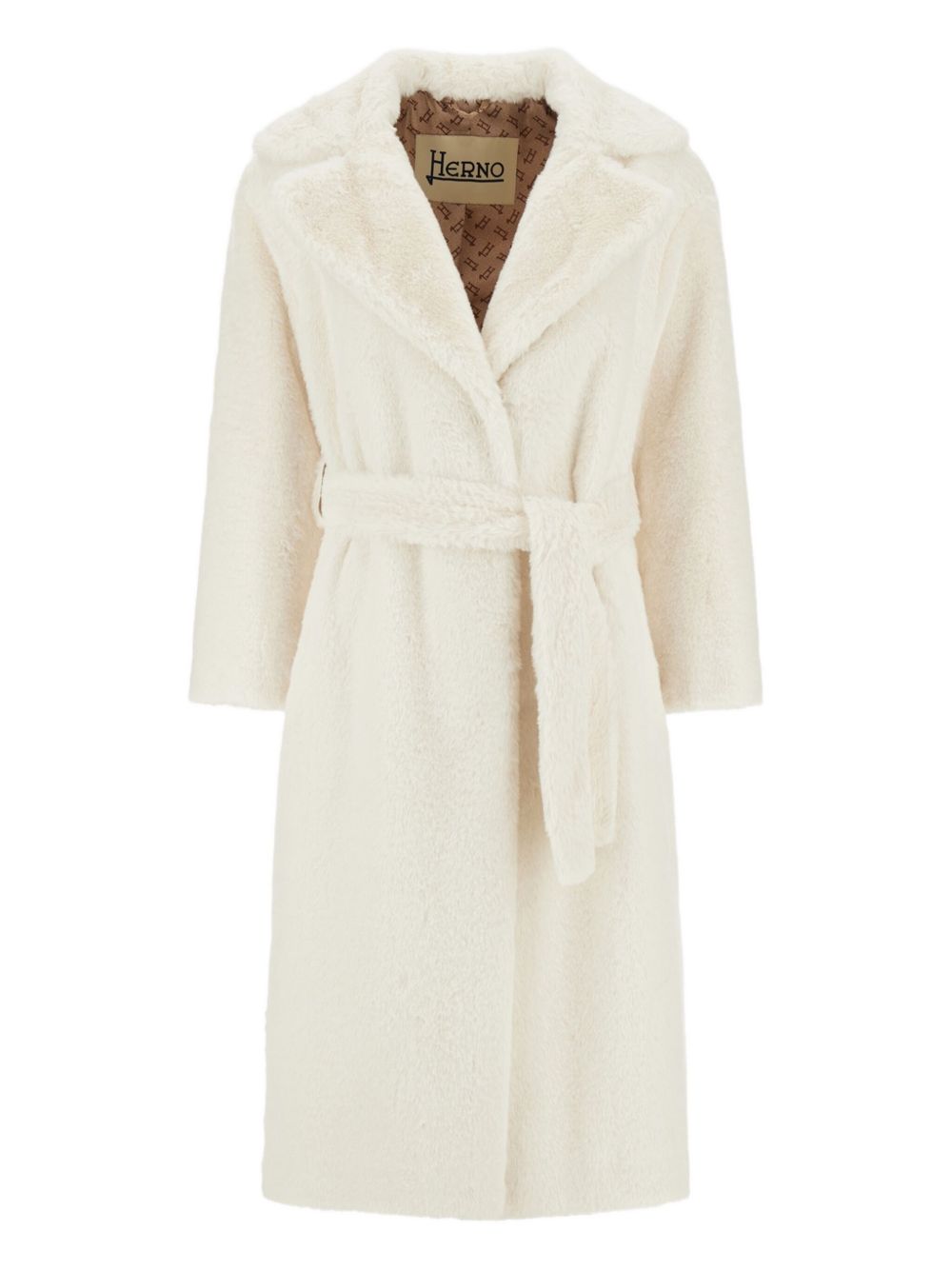 Herno Coats White 100 % Polietsre