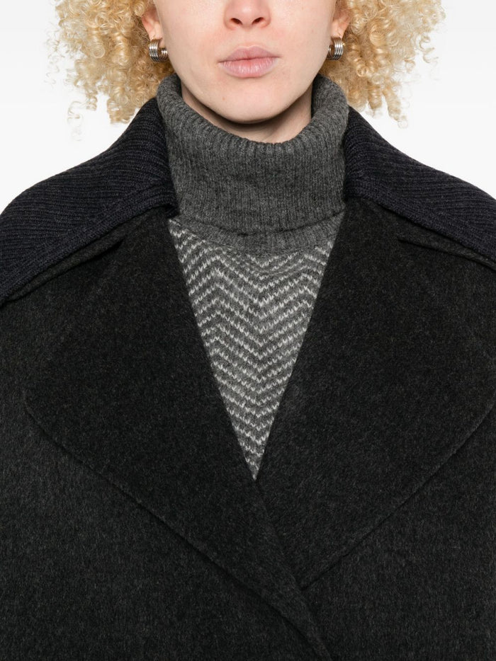 Parosh Coats Anthracite Lana