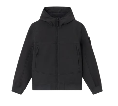 Stone Island Coats Black Pl Ea