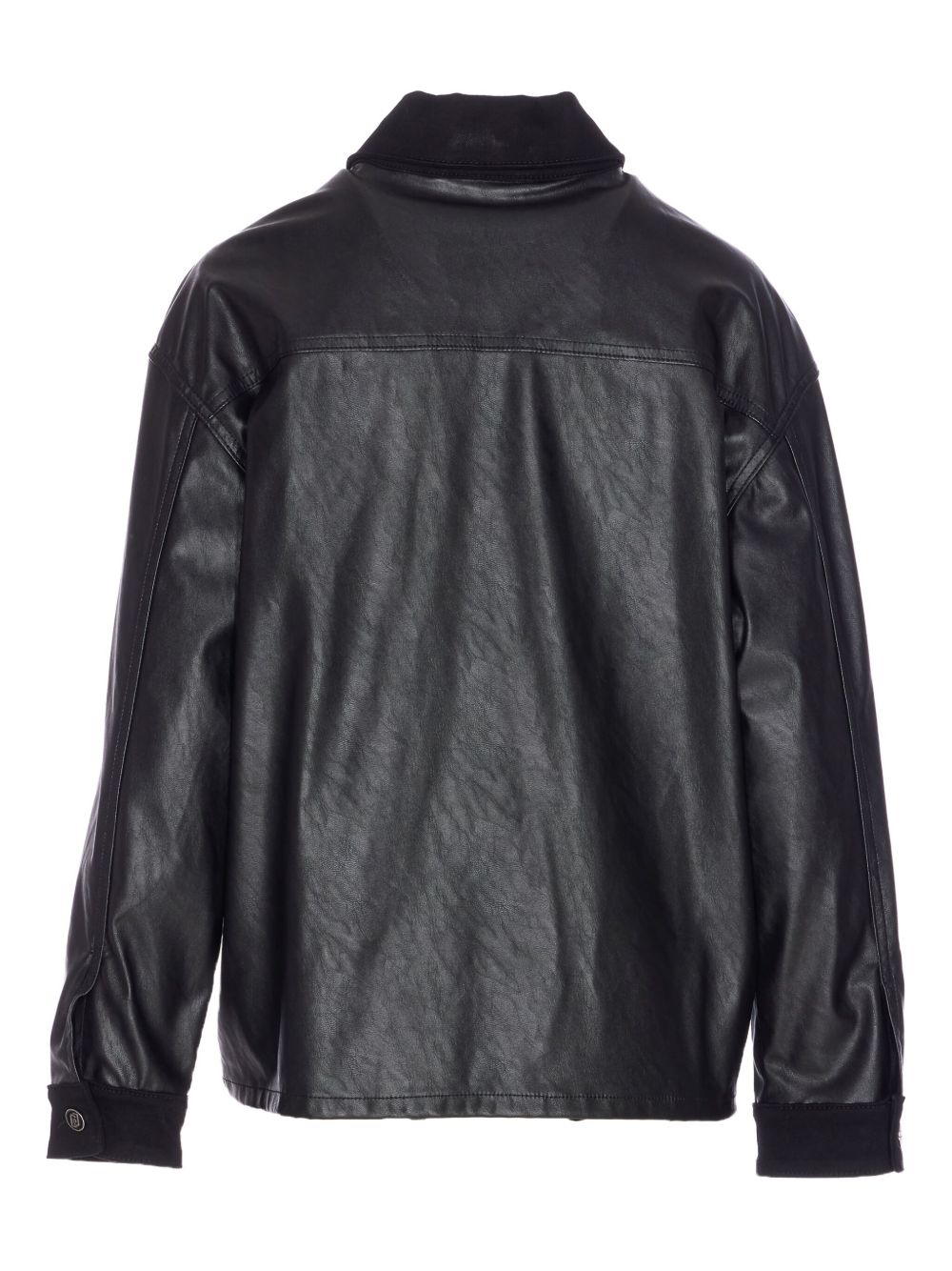 Liu Jo Blue Denim Coats Black