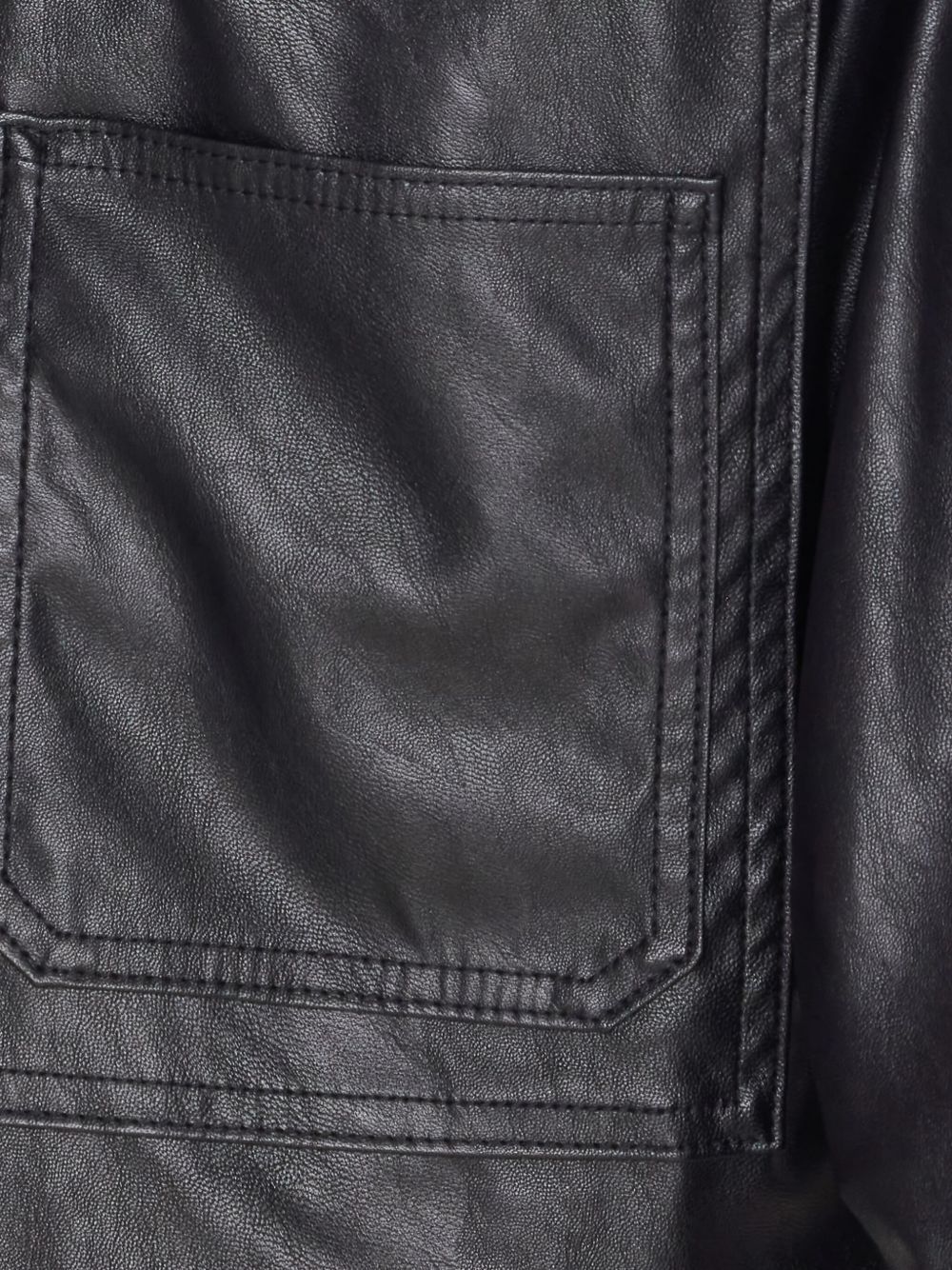 Liu Jo Blue Denim Coats Black