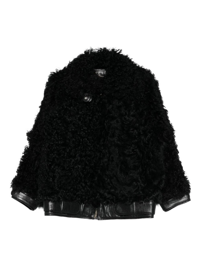 Golden Goose Jackets Black Lea
