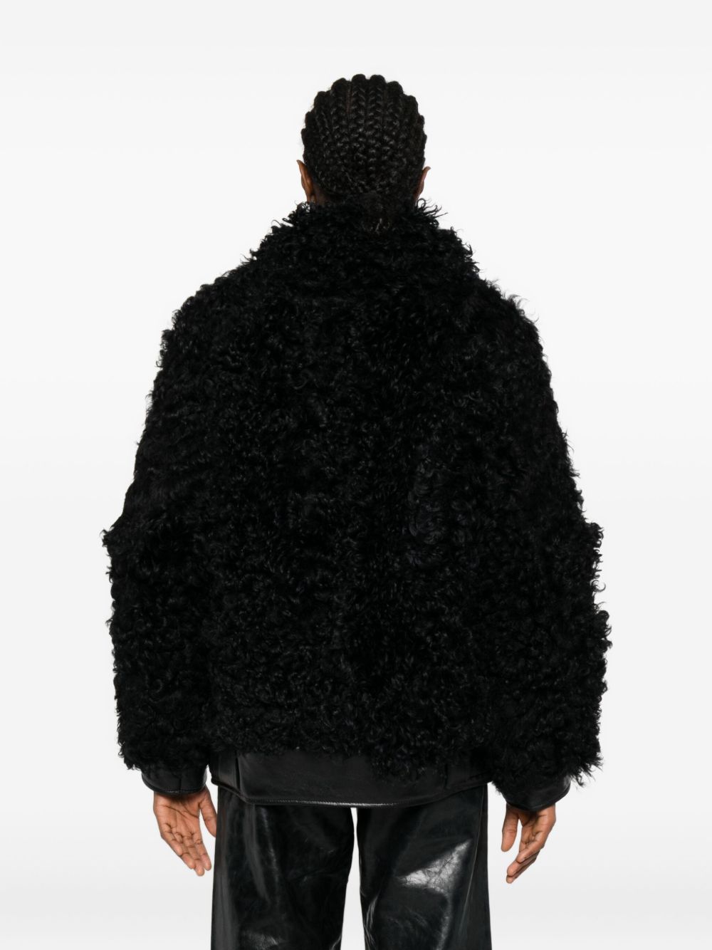 Golden Goose Jackets Black Lea