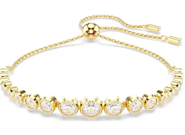 Swaroski Bijoux Gold Brass
