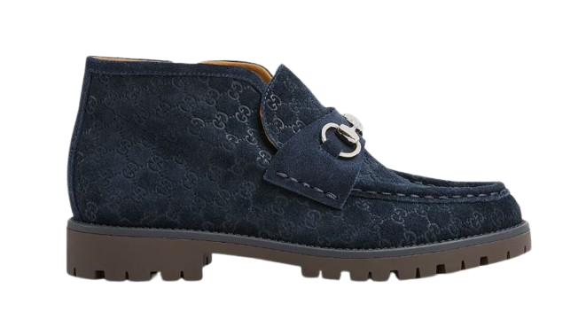 Gucci Kids Flat Shoes Blu