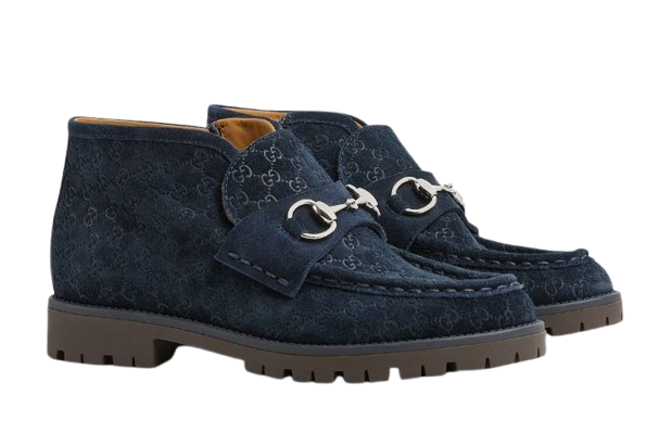 Gucci Kids Flat Shoes Blu