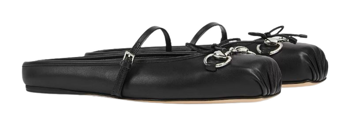 Gucci Sandals Black Lea