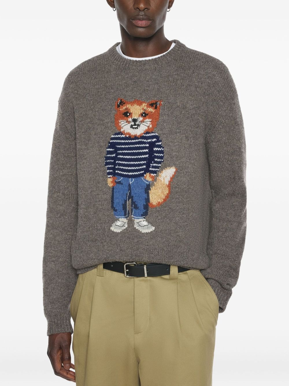 MAISON KITSUNE Sweaters Grey