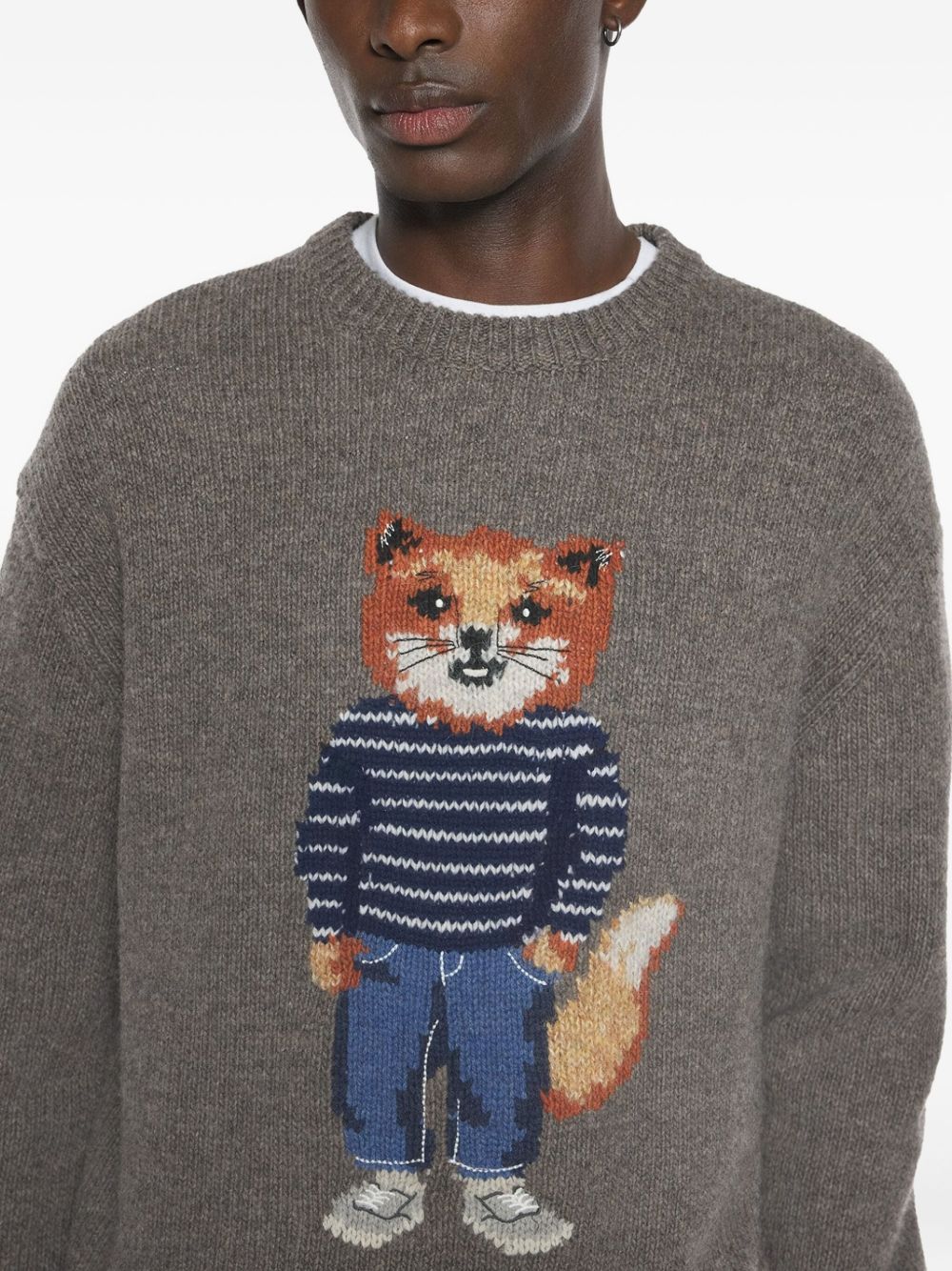 MAISON KITSUNE Sweaters Grey