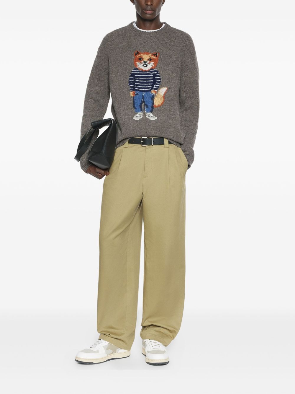 MAISON KITSUNE Sweaters Grey
