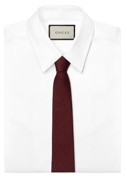 Gucci Ties Bordeaux