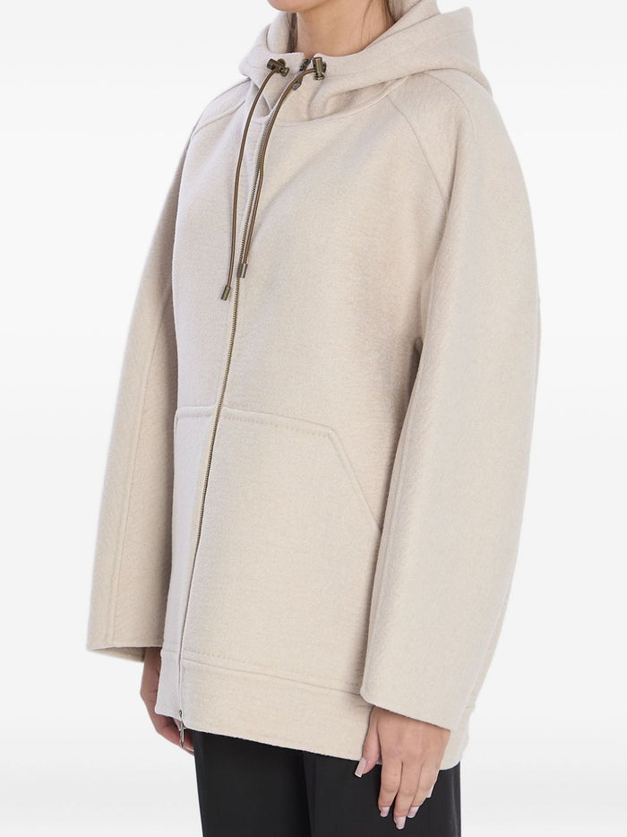 Max Mara Coats Ivory