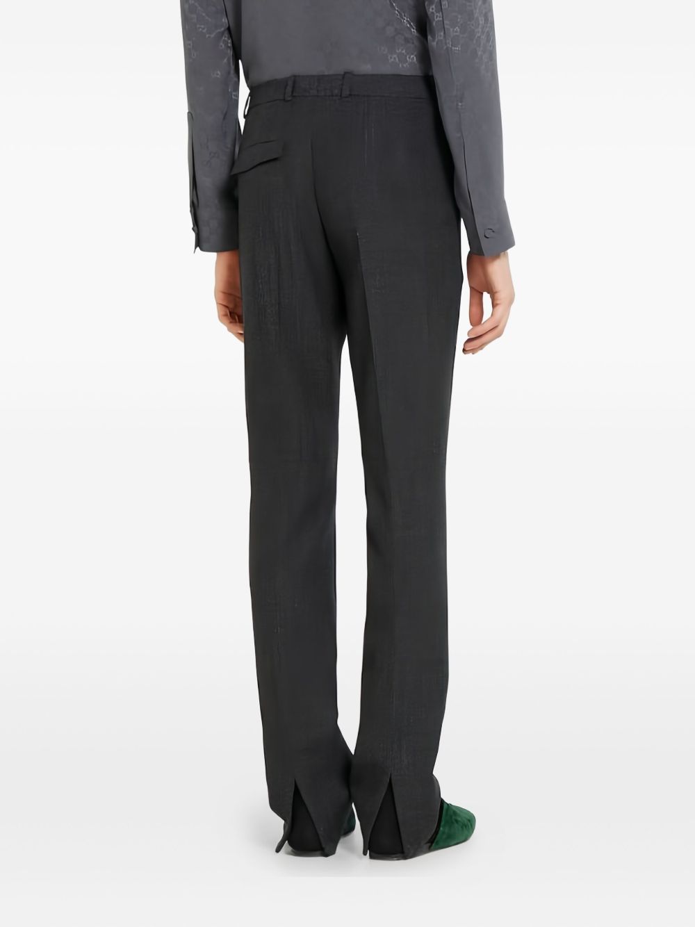 Gucci Trousers Grey Black