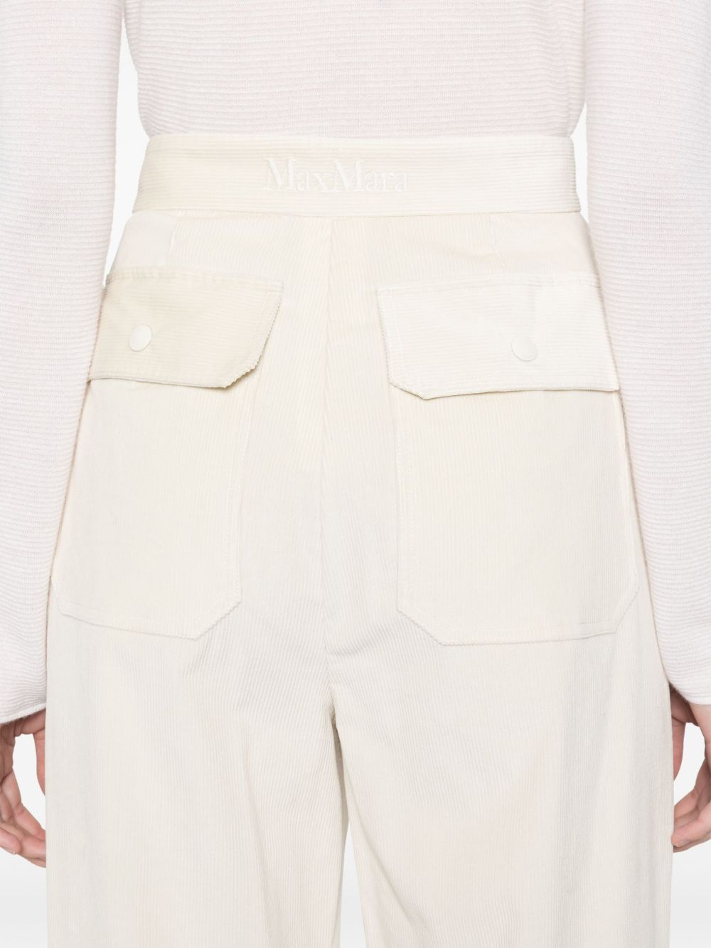 Max Mara Trousers Ivory