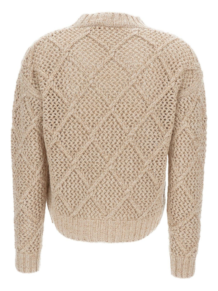 Max Mara Studio Sweaters Beige